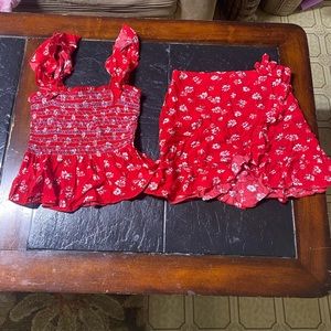 1 girls size 6 set